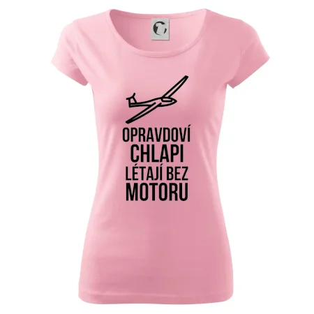 Opravdovi chlapi létají bez motoru