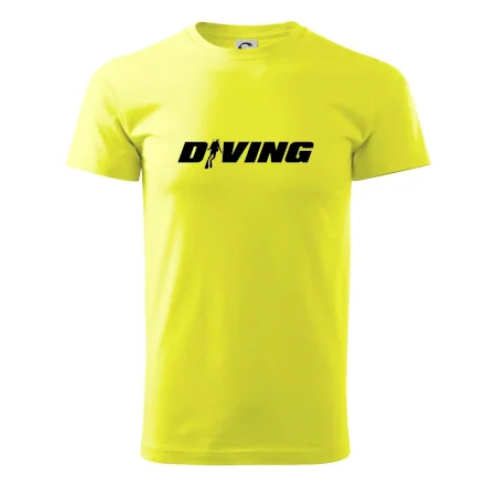 Diving nápis potápěč