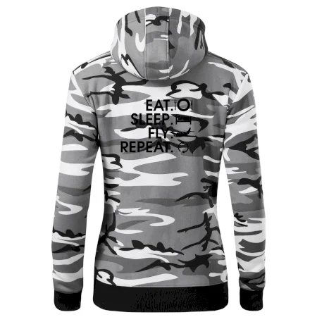 Eat sleep fly repeat
