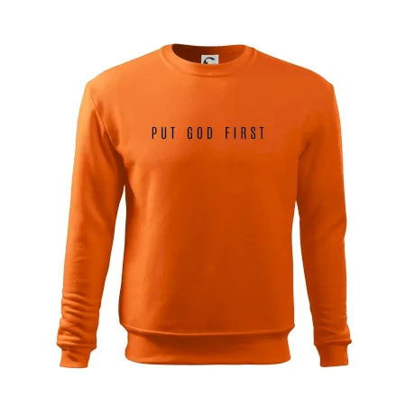 Put God first slabý nápis
