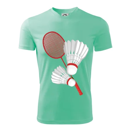 Badminton - pálka a košík