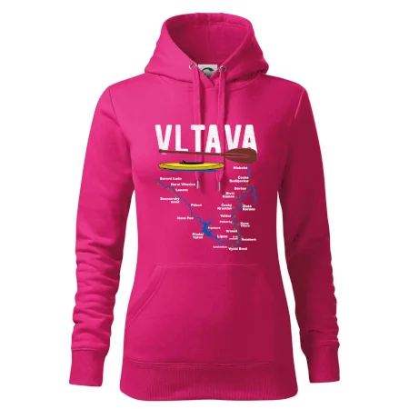 Mapa řeky Vltavy