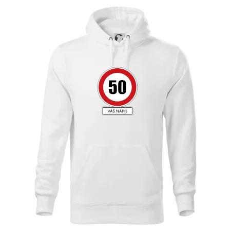 Dopravní značka - rychlost 50 - váš nápis