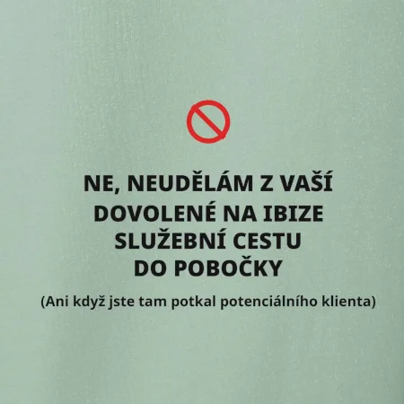 Dovolená na Ibize není služební cesta