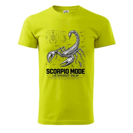 Listopadový štír technický nákres scorpio mode