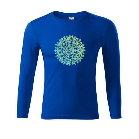 Mandala zelenožlutá
