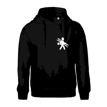 Kominík logo + nápis na zádech