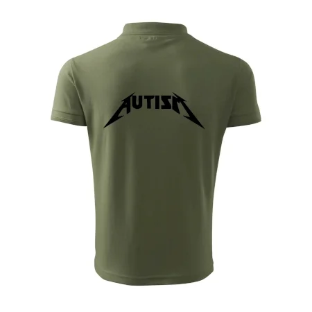 Autism rock nápis