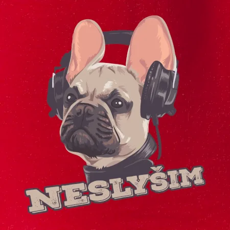 Francouzský buldoček neslyším