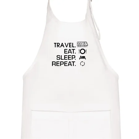 Eat sleep travel - Van