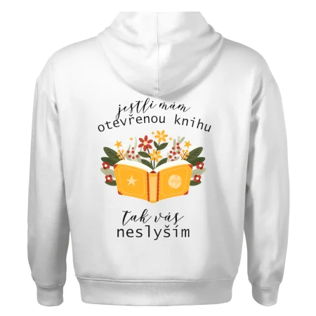 Jestli mám otevřenou knihu, tak vás neslyším