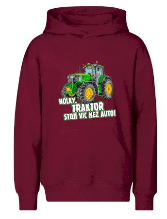 Holky, traktor stojí víc než auto
