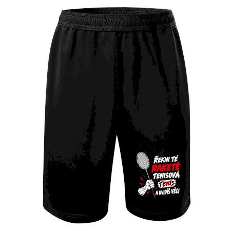 Badmintonová raketa není tenisová
