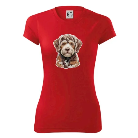 Lagotto romagnolo vyšívaná hlava