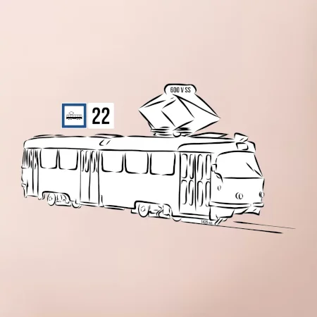 Tramvaj číslo 22