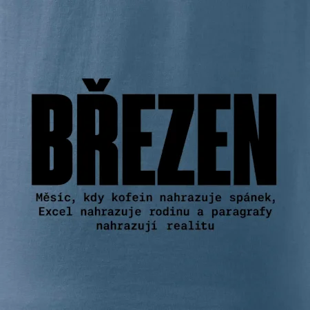 Březen kofein místo spánku
