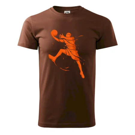 Basketball player splash