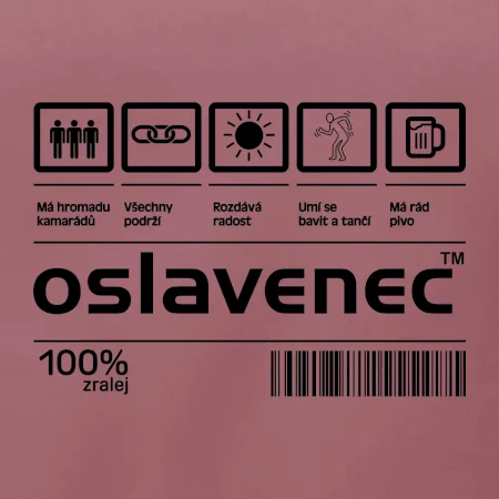 Čárový kód - Oslavenec