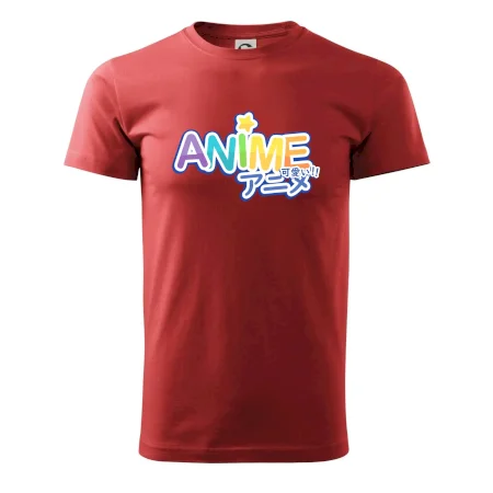 Anime nápis duhový
