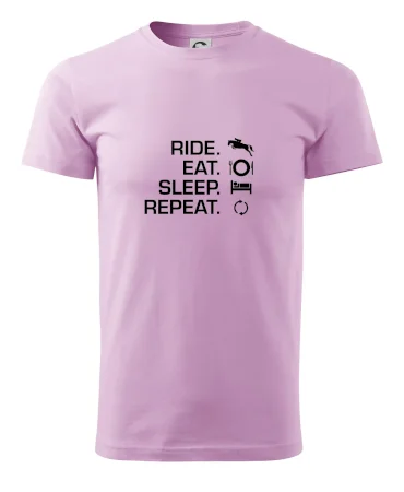Ride Eat Sleep Repeat koně