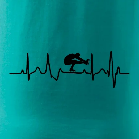 EKG lední brusle