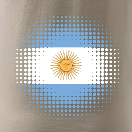 Argentina vlajka tečkovaná