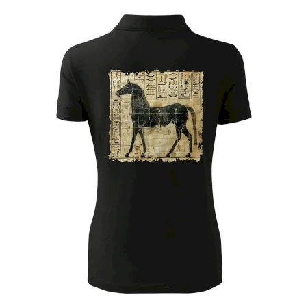 Egyptské hieroglyfy kůň