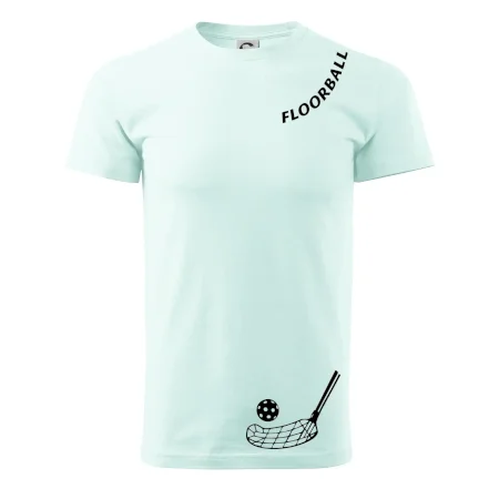 Floorball nápis šikmo