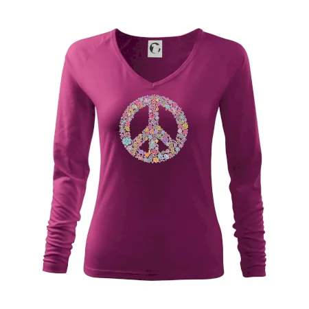 Peace symbol lístečky