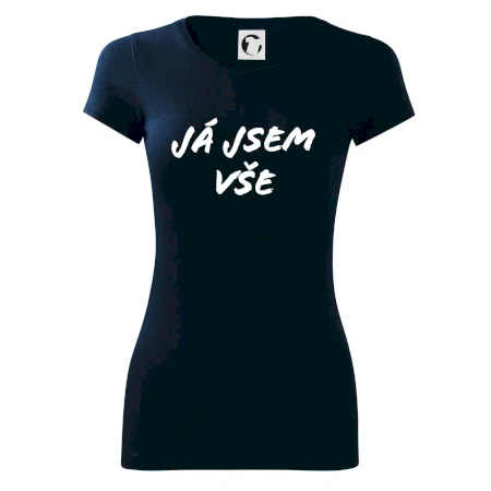 Nápis Já jsem vše!