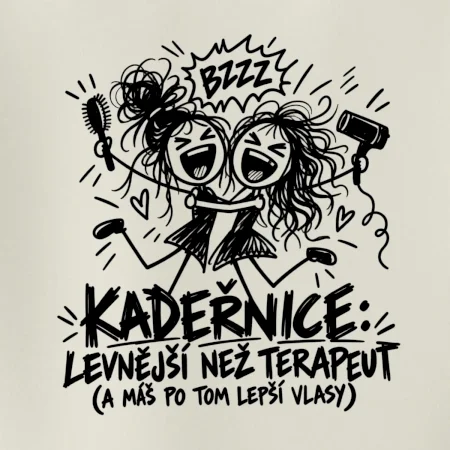 Kadeřnice levnější než terapeut - kreslené