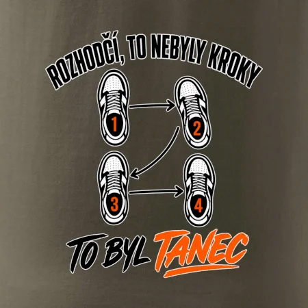 To nebyly kroky to byl tanec