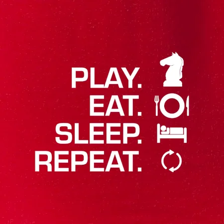 Eat sleep play - šachy