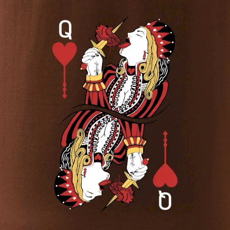 Srdcová Královna kreslená (Pecka Design)