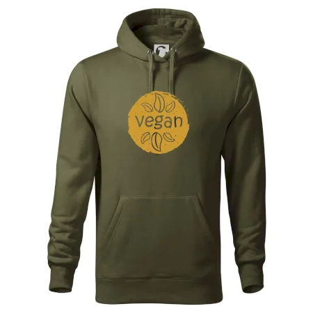 Vegan hnědá kruh