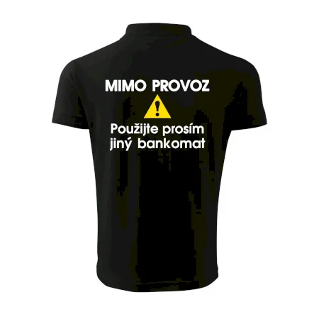 Mimo provoz - použijte jiný bankomat