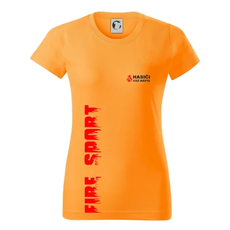 Hasiči (oheň,  Firesport, název sboru - vlastní nápis)