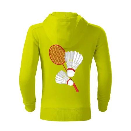 Badminton - pálka a košík