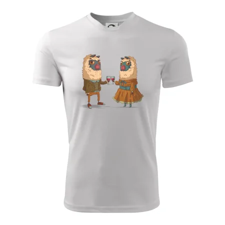 Alpaky s vínem pár