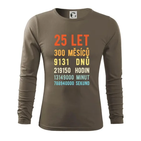Narozeniny 25 přepočet času