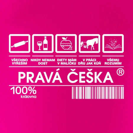 Čárový kód  - Pravá Češka