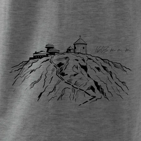 Sněžka -  1603 m n. m.