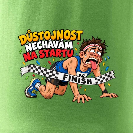 Běžec důstojnost nechávám na startu