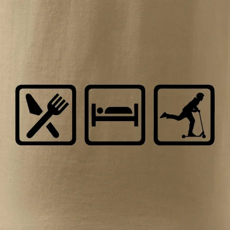 Eat sleep koloběh - koloběžka