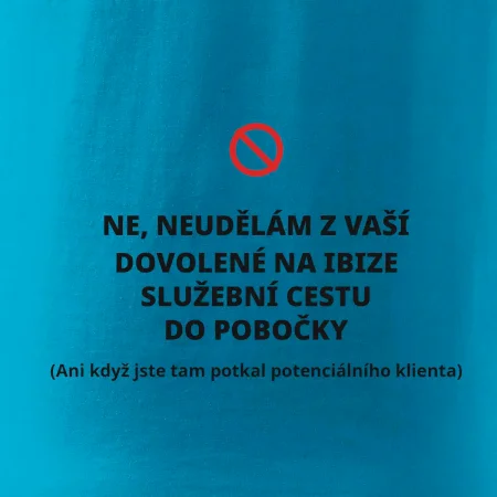 Dovolená na Ibize není služební cesta
