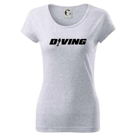 Diving nápis potápěč
