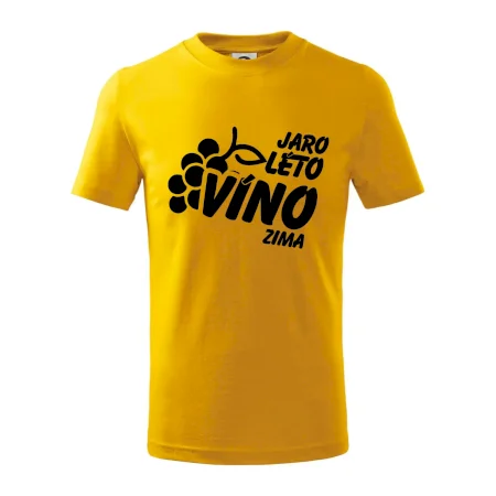 Jaro, léto, víno, zima