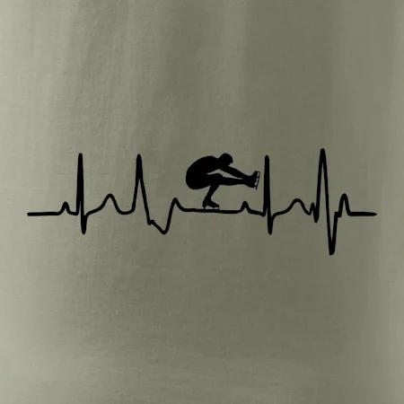 EKG lední brusle