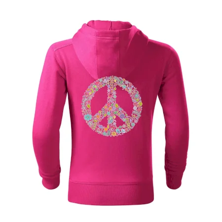 Peace symbol lístečky