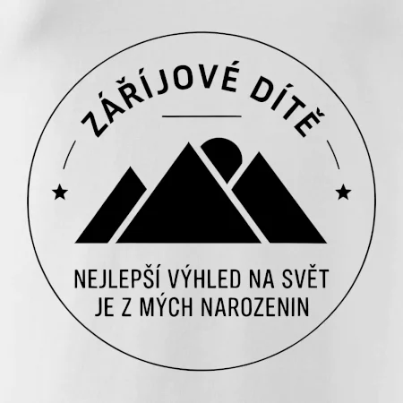 Zářijové dítě. Nejlepší výhled na svět je z mých narozenin